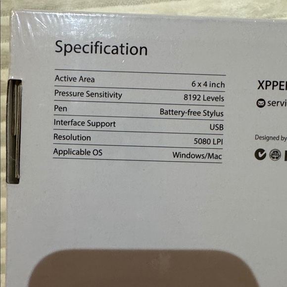 XP-Pen Star G640 Drawing Tablet Tool New In Box - Picture 4 of 6